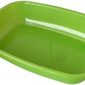 Aimé Katzentoilette ohne Rand / abgerundeter Rand für Katze, 43 x 31 x 10 cm, 0,3 kg , Farbe sortiert