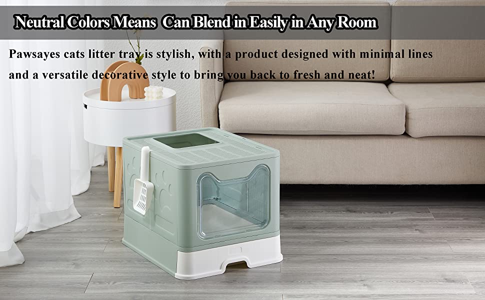 litter box with lid