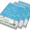 PetSafe ScoopFree Ersatzschale mit Silikat-Katzenstreu Blau, für selbstreinigende Katzentoilette PetSafe ScoopFree, 3er-Pack