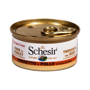 Schesir Natural Sauce Thunfisch & Huhn 24x70g
