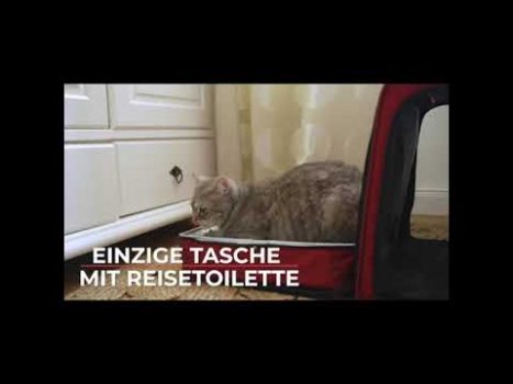 CAT´S PREMIUM SUITE von YOU DECIDE MUNICH Katzentransporttasche mit integrierter Katzentoilette