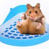 Csheng Hasentoilette Kätzchen Katzentoilette Katzentoiletten Haustier Dreieckige Toilette Hamster Meerschweinchen Totoro Töpfchen Haustierreinigungsprodukte Kaninchentoilette Blue