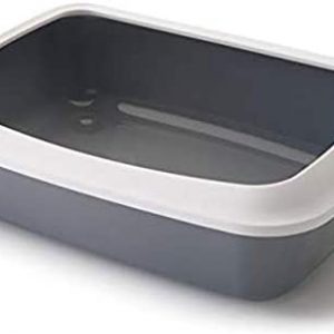 Global Katzentoilette mit Rahmen Iriz | Sandkasten 50 cm | Sandkasten für Katzen