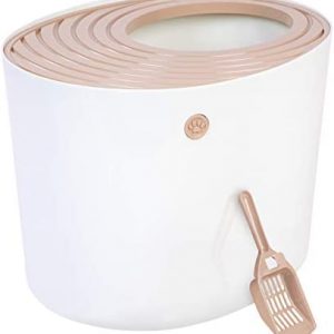 Iris Top Entry Cat Katzentoilette, orange