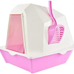 Katzentoilette Anti-Band Sandfalle Design spart mehr Katzen Katzentoilette Katze Haustier Zubehör Haustier Katzentoilette (Farbe: Rosa)