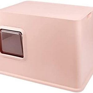 Katzentoilette Beiliegende Designkatze-Wurf-Box for die einfachere Handhabung von Cat-Wurf einfach, um Katzen-Töpfchen-Easy-Montage und großer Raum mit Cat-Wurf-Scoop zu säubern Haustierzubehör