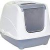 Katzentoilette Flip-Cat classic L: 58 cm B: 44 cm H: 41 cm blau