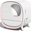 Katzentoiletten/Katzentoilette Intelligente Deodorant Katzenklo, Vollautomatische Schublade Katzentoilette, Große Katze Liefert Katzenklo (pink) Eingeschlossen Cat Katzentoilette ( Color : Pink )