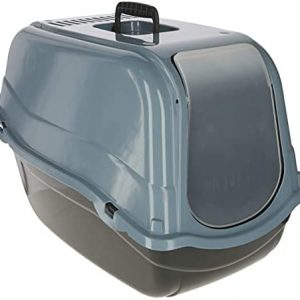 Kerbl 81691 Katzentoilette Emma Eco blau/schwarz, 57x39x41 cm, 1.23 kg