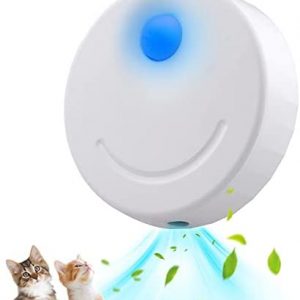MagiDeal Intelligente Katzenstreu Deodorizer, Mini Luftreiniger für Katzenklo, Katzentoiletten, Schuhkarton, Küche, Bad, USB Wiederaufladbare