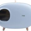 MakeSure Katzentoilette mit Schublade - Blau - 60 x 38 x 45 cm - Design