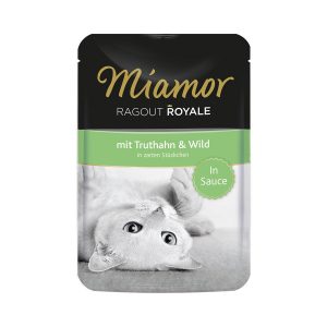 Miamor Ragout Royale in Sauce Truthahn und Wild 44x100g
