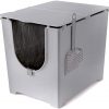 Modkat Flip Litter Box Kit Includes Scoop and Reusable Tarp Liner - Gray