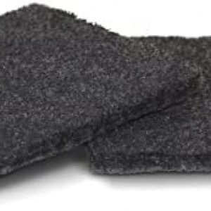 PETGARD 2 Ersatz Kohlefilter für Designer Retro Katzen-Toilette - Katzenklo-Filter - Aktivkohle-Filter für Haustier-Klo - Filter für Katzen-Klo