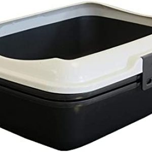 PETGARD Katzentoilette Katzenklo Denver mit Rand und eingebautem Sieb
