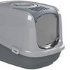 PeeWee Katzentoilette XXL EcoDome Katzenklo mit Sieb inkl. Schaufel L66,5 x B48,5 x H46,5 cm…