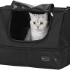 Petsfit Portable Katzenklo Katzentoilette Reise für Katze Faltbare, leichte und einfache Reinigung