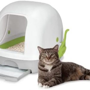 Purina Tidy Cats Katzentoilette, Breeze Hooded System Starter Kit Katzentoilette, Katzentoilette, Katzentoilette und Pads
