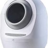 Riezun Selbstreinigende Katzentoilette, katzenklo Roboter, Automatische Geruchsentfernung Anti-Splash-Low Noise PP-Harz, Leicht Zu Reinigen Katzenklo,Komplett Geschlossene Automatische Katzentoilette