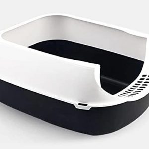 TOMYEUS Katzen WC Volle geschlossene Katze Kunststoff streu Box Deodorant Katze kätzchen Anti Splash Toilette innen sauber Sand Schlaf Basin kats putzungsmittel Katzentoilette