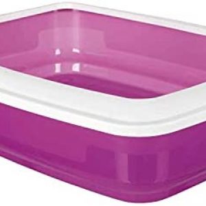Trixie 40394 Katzentoilette Cisco, mit Rand, 38 × 11 × 50 cm