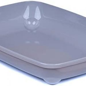 adena Katzentoilette Schale 37 cm graubeige