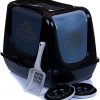 adena Katzentoilette Trendy Jumbo Deluxe + Jumbo Streuschaufel + 2 Trendy Näpfe