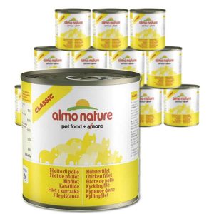 Almo Nature Classic Cat 12x280g Hühnerfilet