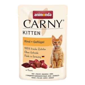 animonda Carny Kitten Rind + Geflügel 24x85g