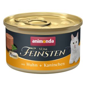 animonda vom Feinsten Adult mit Huhn + Kaninchen 24x85g