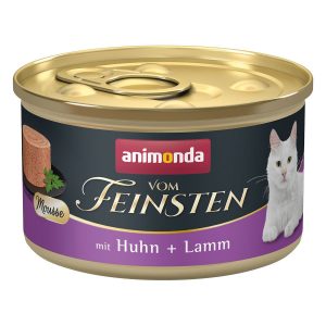 animonda vom Feinsten Adult mit Huhn + Lamm 24x85g