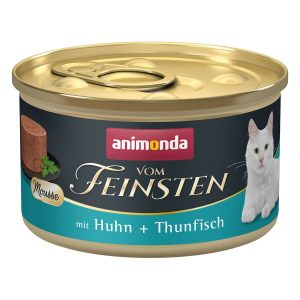 animonda vom Feinsten Adult mit Huhn + Thunfisch 24x85g