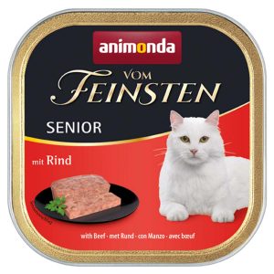 animonda vom Feinsten Senior Lamm 64x100g Rind