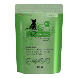 catz finefood – No. 23 Rind & Ente 16x85g