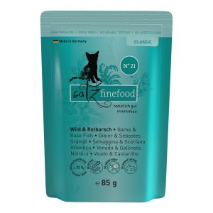 catz finefood – No. 21 Wild & Rotbarsch 16x85g