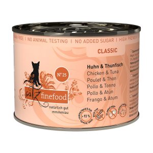 catz finefood – No. 25 Huhn & Thunfisch 24x200g