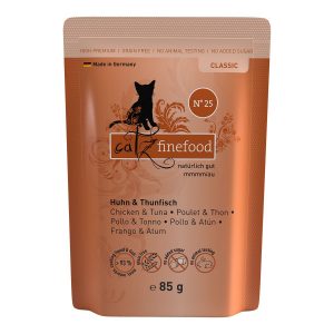 catz finefood – No. 25 Huhn & Thunfisch 16x85g