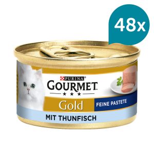 GOURMET Gold Feine Pastete Thunfisch 48x85g