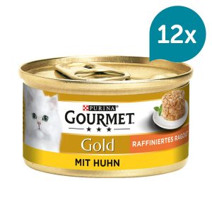 Gourmet Gold Raffiniertes Ragout Huhn 12x85g