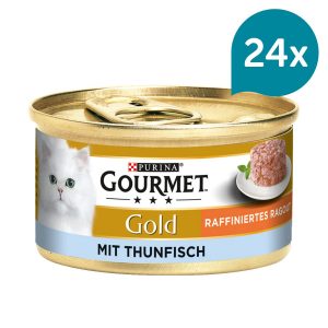 Gourmet Gold Raffiniertes Ragout Thunfisch 24x85g