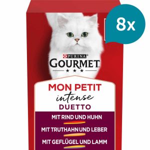 GOURMET Mon Petit Duetto Sorten-Mix mit Geflügel 48x50g