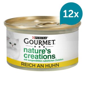 GOURMET Nature’s Creations in Gelee naturbelassen Huhn 12x85g