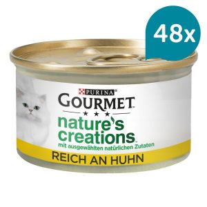 GOURMET Nature’s Creations in Gelee naturbelassen Huhn 48x85g