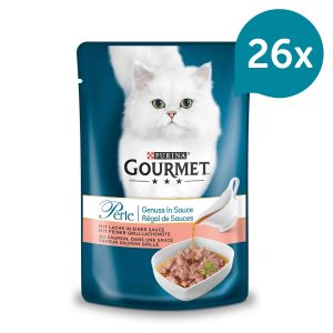GOURMET Perle Genuss in Sauce Lachs 26x85g