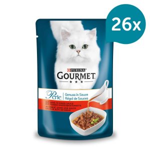 GOURMET Perle Genuss in Sauce Rind 26x85g