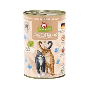 GranataPet Katze – Delicatessen Dose Kalb PUR 12x400g