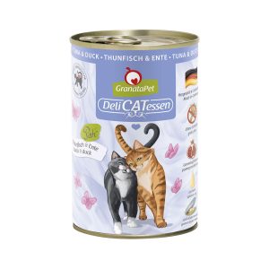 GranataPet Katze – Delicatessen Dose Thunfisch & Ente 12x400g