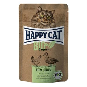 Happy Cat Bio Pouch Huhn & Ente 24×85 g