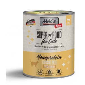 MAC’s Cat Fleischmenü Mono mit Pute 12x800g