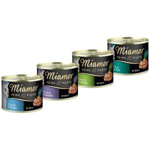Miamor Feine Filets in Jelly Mixpaket 24x185g